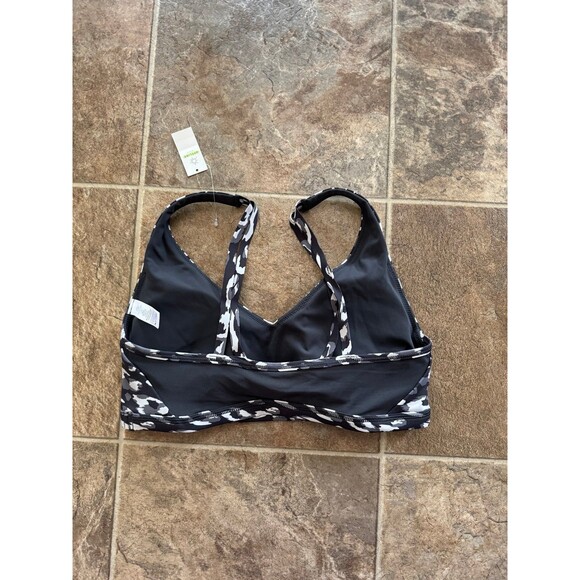 Offline By Aerie Goals Plunge Sports Bra Gray Size Large - Picture 7 of 10